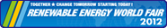 TOGETHER CHANCE TOMORROW STARTING RENEWABLE ENERGY WORLD FAIR 2012