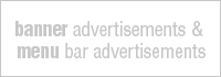 banner advertisements & menu bar advertisements